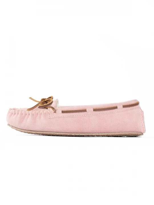 Foto van product Minnetonka Huisschoenen 'Cally' brons / pink