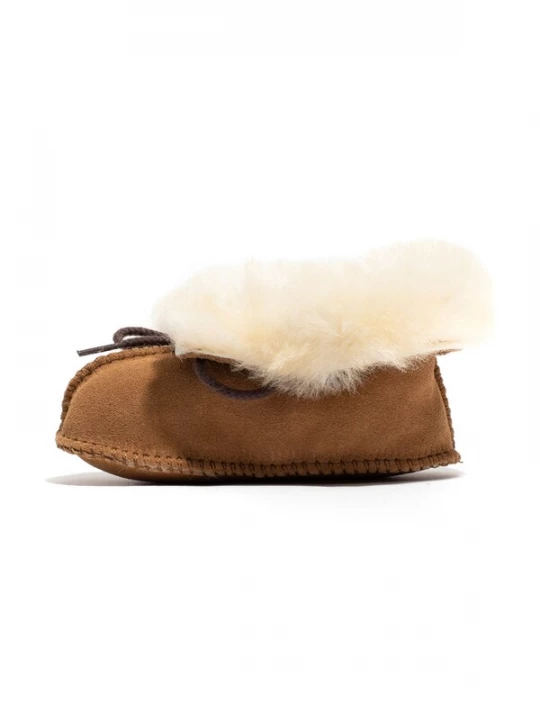 Foto van product Minnetonka Laarzen 'Sheepskin' cognac
