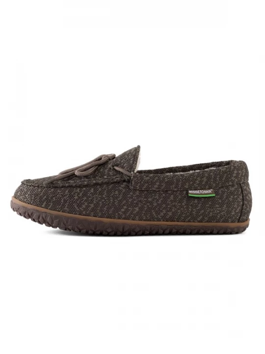 Foto van product Minnetonka Mocassins 'Eco Oak' bruin / chocoladebruin