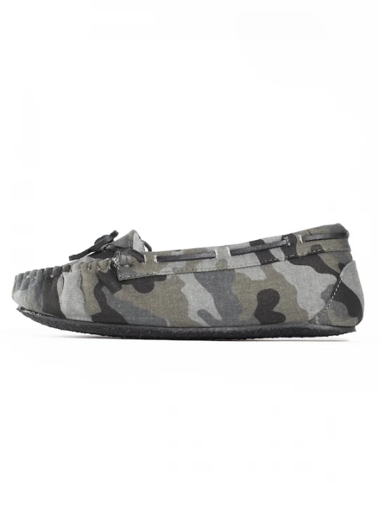 Foto van product Minnetonka Mocassins grijs / groen / zwart
