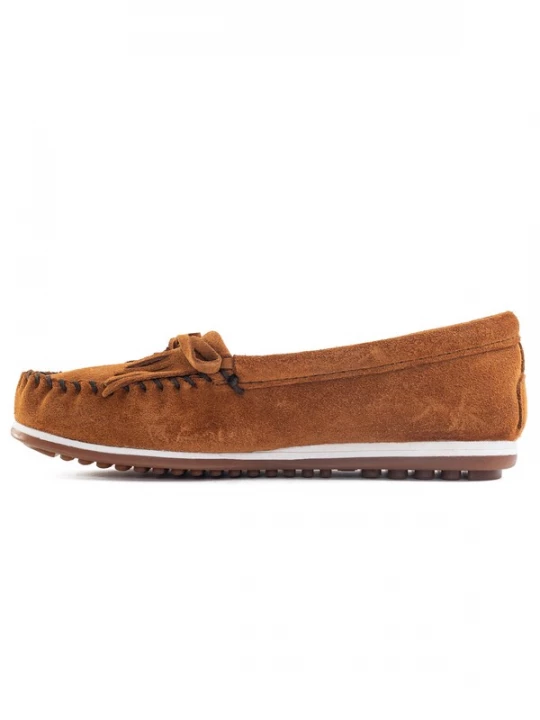 Foto van product Minnetonka Mocassins 'Kilty plus' bruin / wit