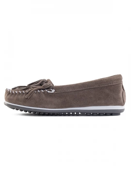 Foto van product Minnetonka Mocassins 'Kilty plus' grijs / wit