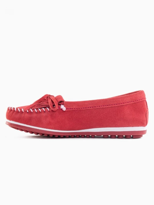 Foto van product Minnetonka Mocassins 'Kilty plus' lichtrood