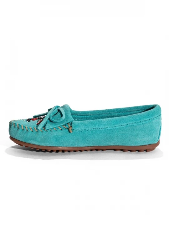 Foto van product Minnetonka Mocassins 'Moosehide Kilty' turquoise