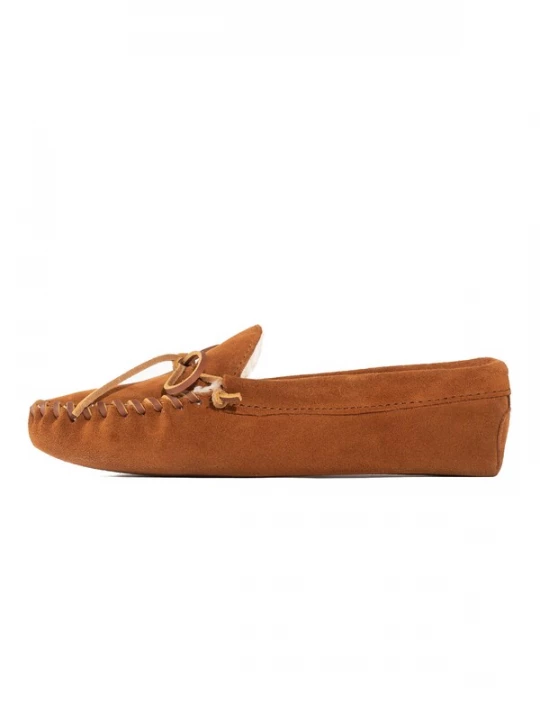 Foto van product Minnetonka Mocassins 'Pile' bruin