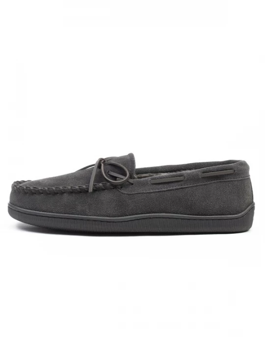 Foto van product Minnetonka Mocassins 'Pileline' donkergrijs
