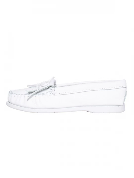 Foto van product Minnetonka Mocassins 'Undeaded Kilty' wit