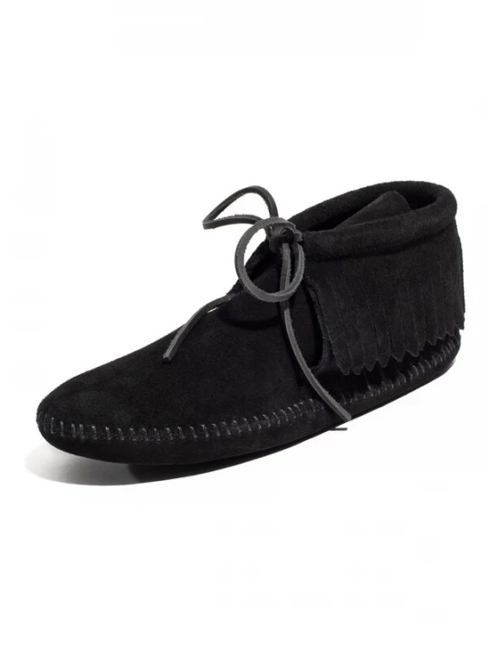 Foto van product Minnetonka Veterschoen zwart