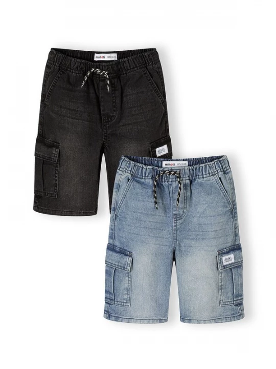 Foto van product MINOTI Broek blauw denim / black denim