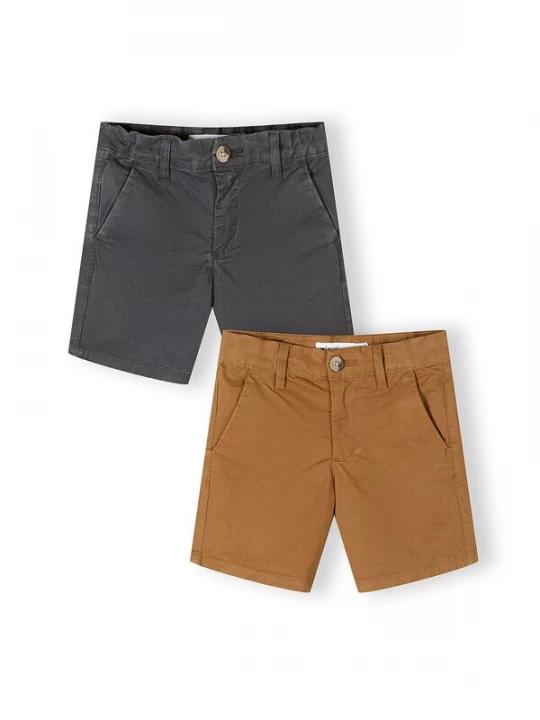 Foto van product MINOTI Broek camel / donkergrijs