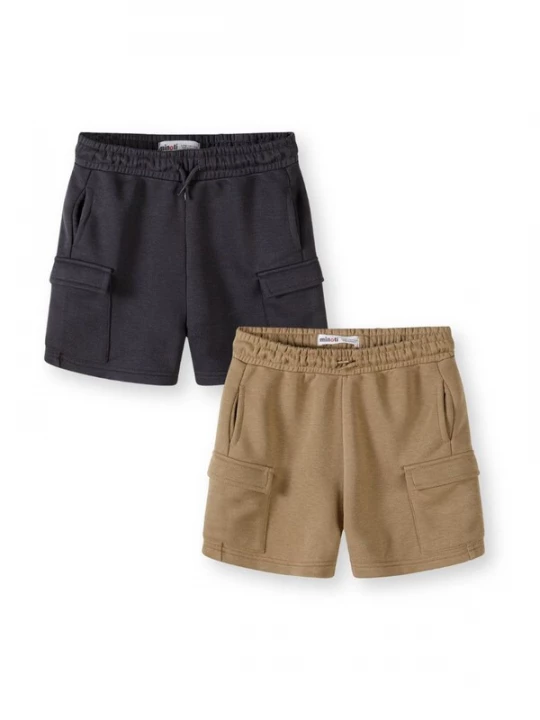Foto van product MINOTI Broek camel / zwart