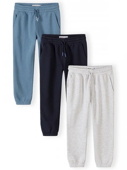 Foto van product MINOTI Broek marine / opaal / grijs gemêleerd
