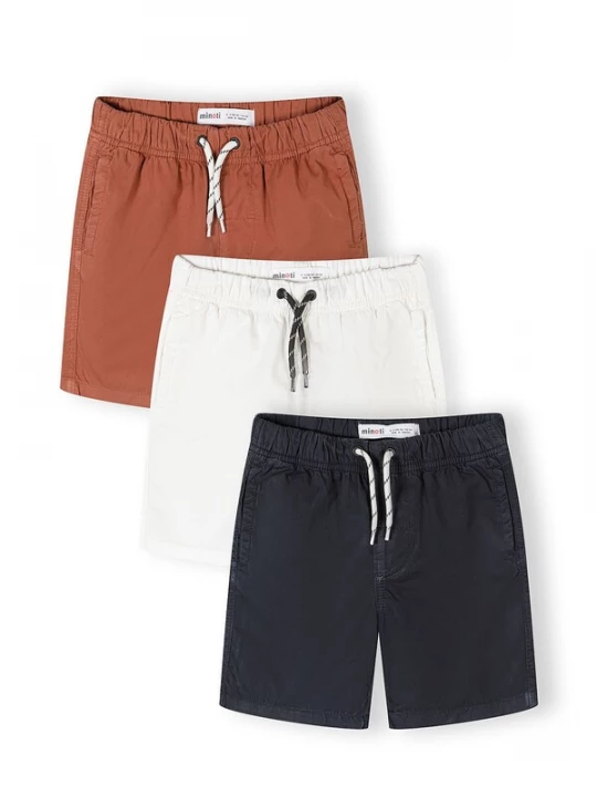 Foto van product MINOTI Broek marine / roestbruin / offwhite