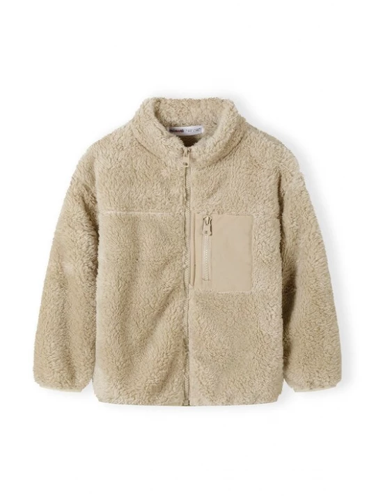 Foto van product MINOTI Fleece jas sand