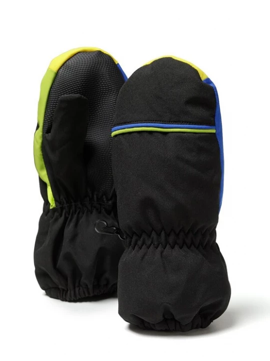 Foto van product MINOTI Handschoenen blauw / geel / zwart