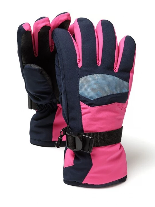 Foto van product MINOTI Handschoenen grijs / neonroze