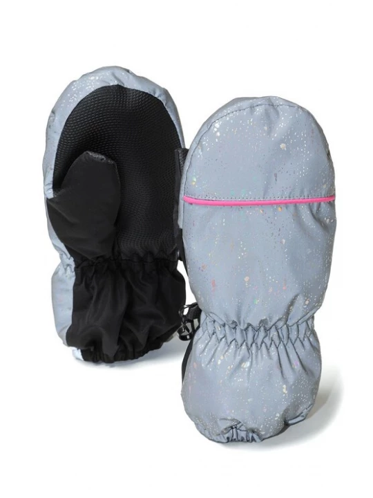 Foto van product MINOTI Handschoenen zwart / zilver