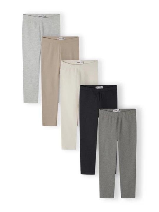 Foto van product MINOTI Leggings beige / sand / donkergrijs / grijs gemêleerd / zwart