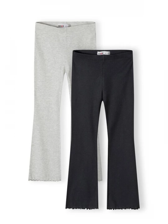 Foto van product MINOTI Leggings grijs gemêleerd / zwart
