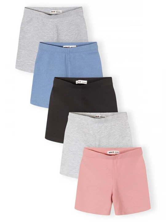 Foto van product MINOTI Leggings hemelsblauw / lichtgrijs / grijs gemêleerd / oudroze / zwart
