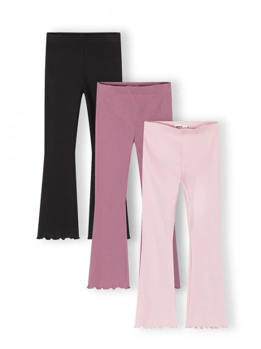 Foto van product MINOTI Leggings rosé / oudroze / zwart