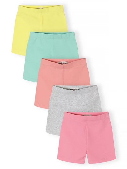 Foto van product MINOTI Leggings turquoise / geel / grijs gemêleerd / oranje / pink