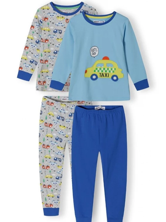 Foto van product MINOTI Nachtkledij blauw / gemengde kleuren