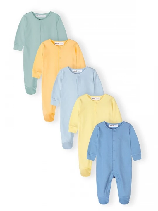 Foto van product MINOTI Nachtkledij blauw / lichtblauw / lichtgeel / pastelgroen / oranje