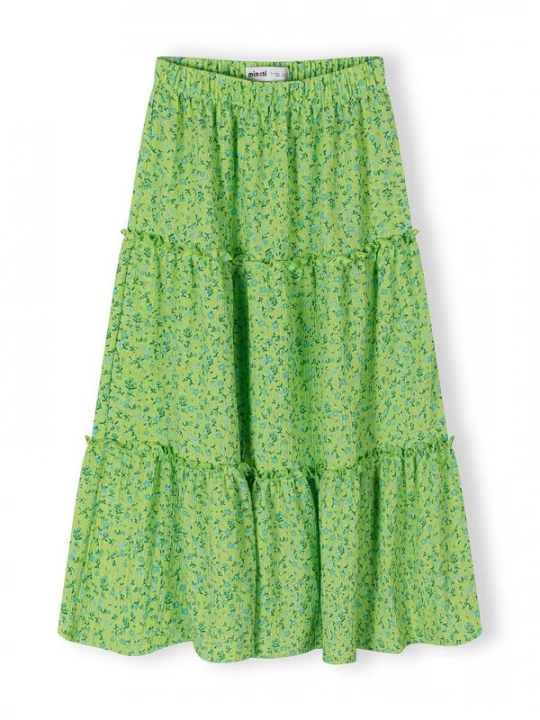 Foto van product MINOTI Rok lichtblauw / groen / kiwi / donkergroen