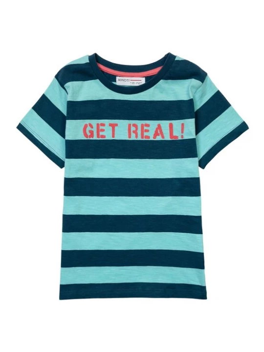 Foto van product MINOTI Shirt blauw / donkerblauw / rood