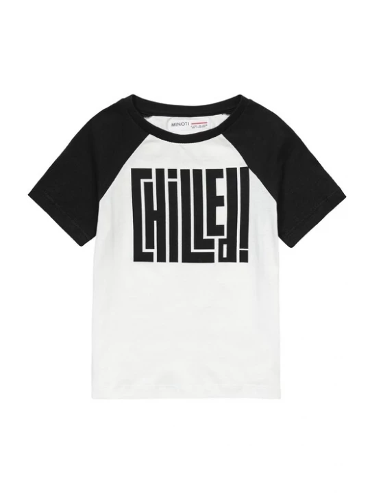 Foto van product MINOTI Shirt zwart / wit