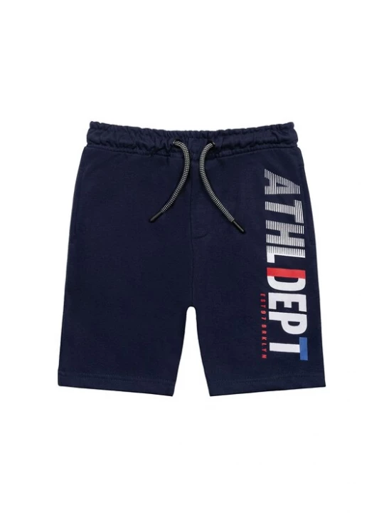 Foto van product MINOTI Sportbroek donkerblauw / grijs / rood