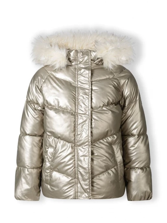 Foto van product MINOTI Winterjas goud / wit