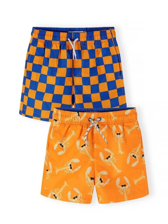 Foto van product MINOTI Zwemshorts marine / oranje