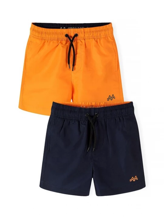 Foto van product MINOTI Zwemshorts navy / oranje