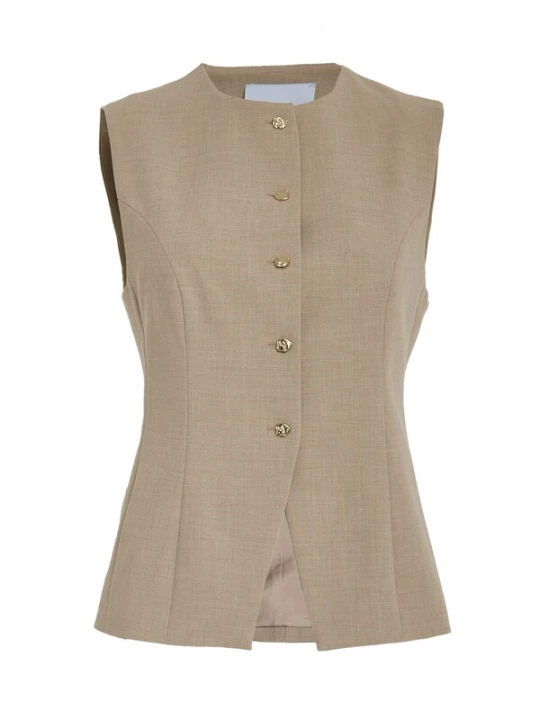 Foto van product minus Bodywarmer 'Famey' beige