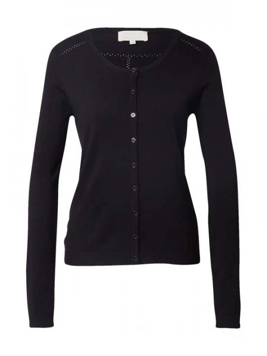 Foto van product minus Gebreid vest 'Laura' zwart