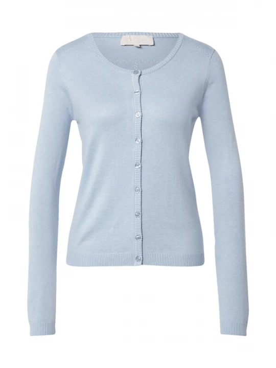Foto van product minus Gebreid vest 'New Laura' lichtblauw