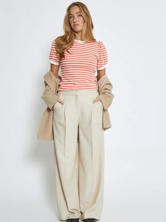Foto van product minus Shirt 'Johanna' watermeloen rood / wit