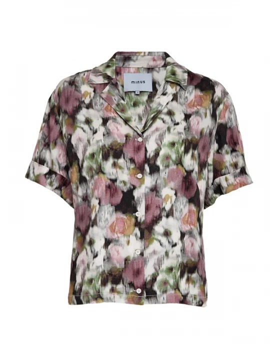 Foto van product minus Shirt 'Nadia' roestrood