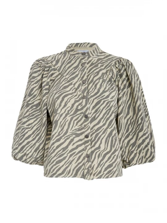 Foto van product minus Shirt 'Oleanna' grijs