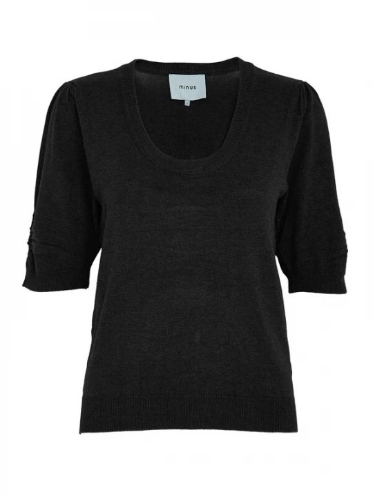 Foto van product minus Shirt 'Pam' zwart