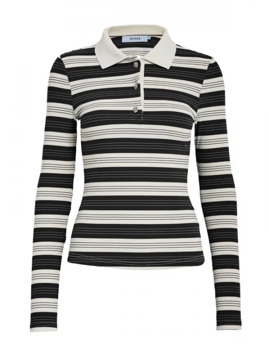 Foto van product minus Shirt 'Pammie' zwart