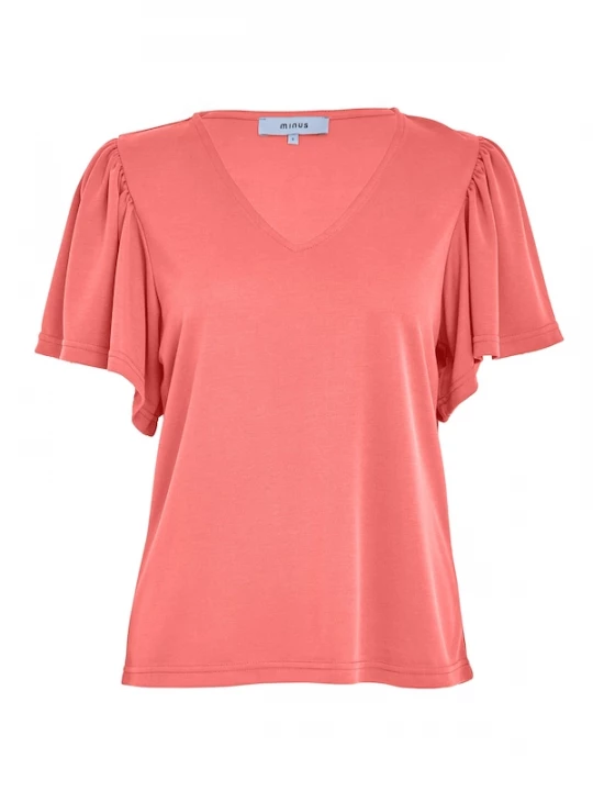Foto van product minus Shirt 'Rianne' lichtrood