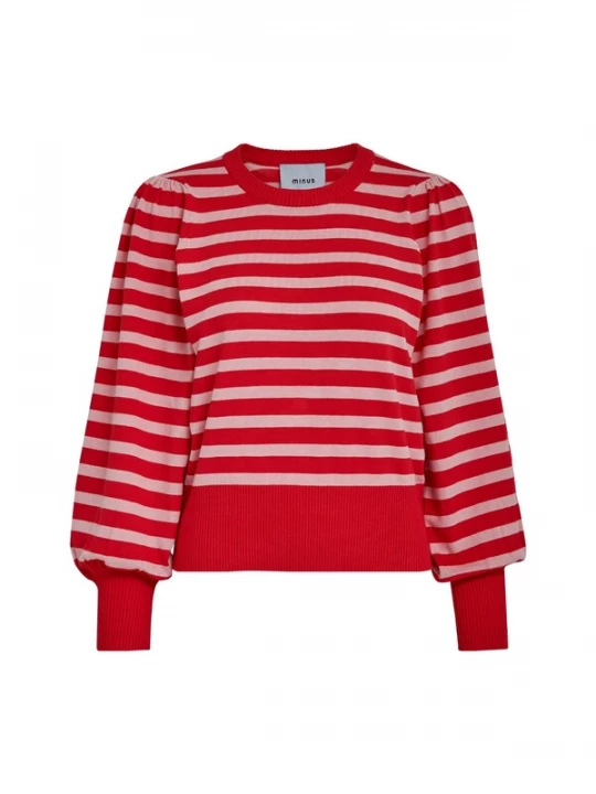 Foto van product minus Top 'Liv' rood / wit