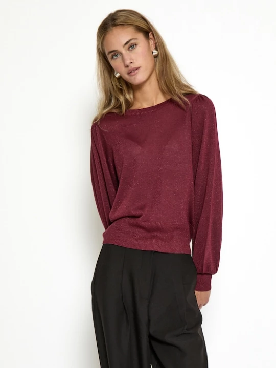 Foto van product minus Trui 'Liv' donkerrood