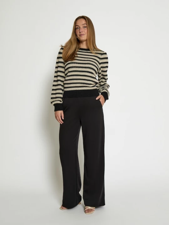 Foto van product minus Trui 'Sofie' crème / zwart