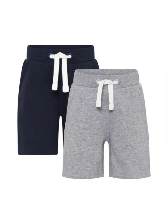 Foto van product MINYMO Broek ' MIBasic 53 -Sweat short (2-pack) ' donkerblauw