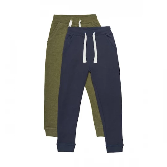 Foto van product MINYMO Broek navy / groen gemêleerd