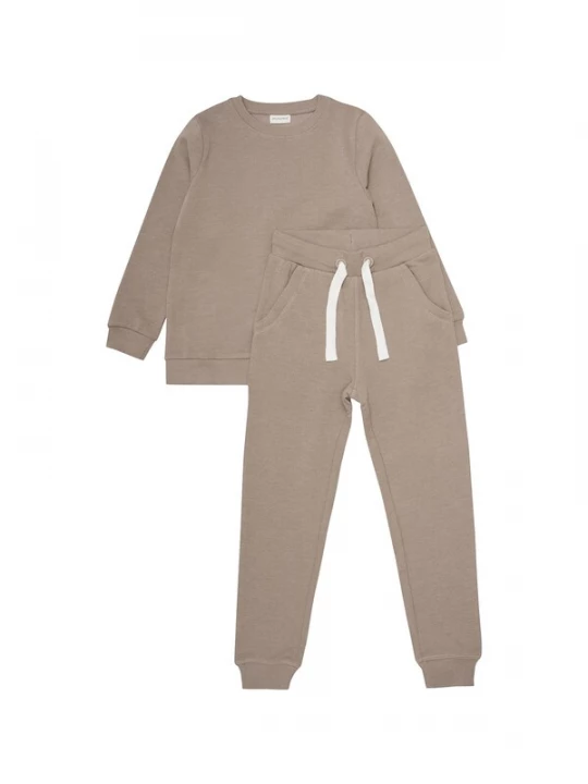Foto van product MINYMO Joggingpak lichtbruin